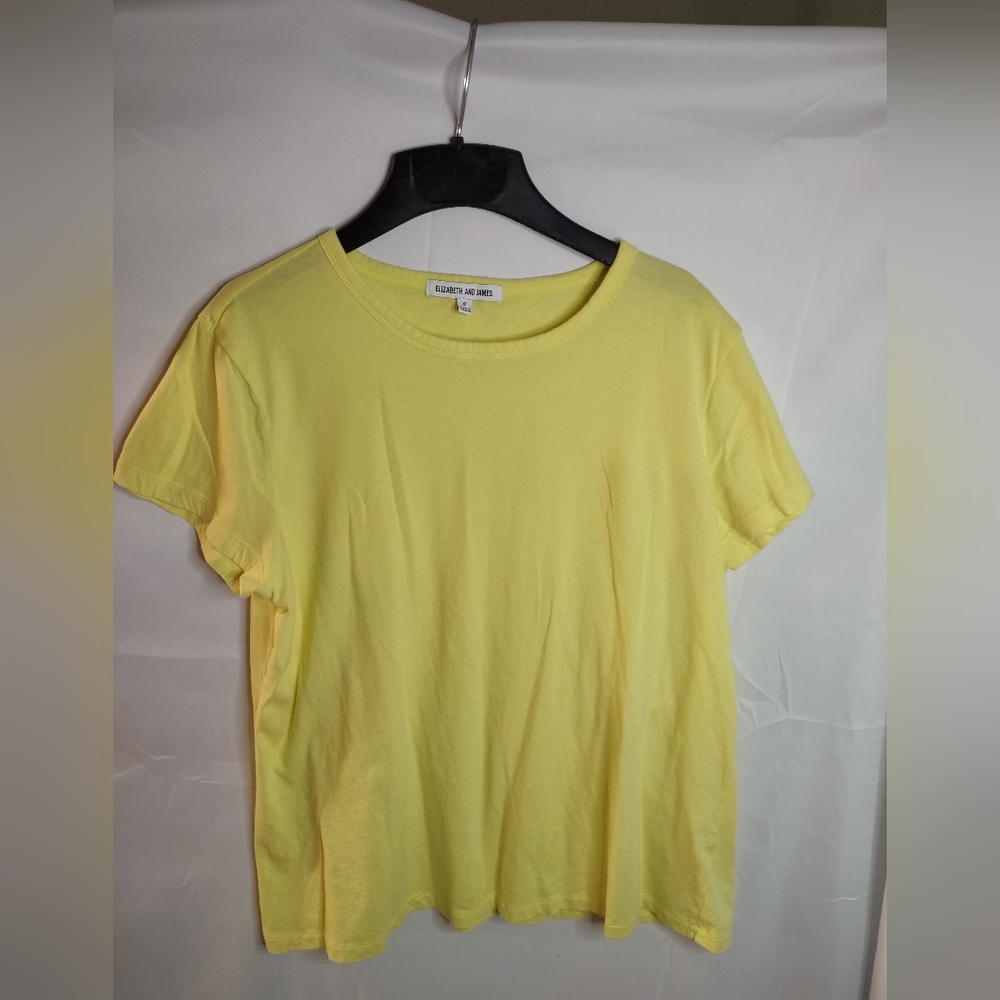 Elizabeth and James Organic Cotton Short Sleeve T-Shirt XL     A004